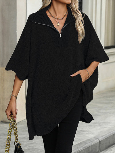 Cameron | Relaxed Zip Sweater