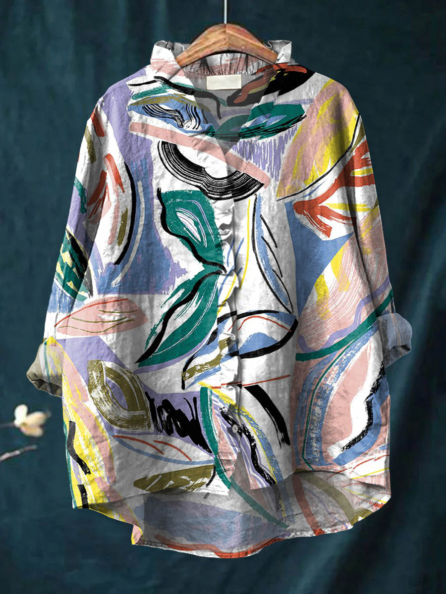 Nana | Ruffle Collar Boho Blouse