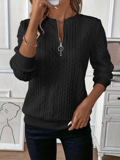 Hedvig | Knit Zip Sweater