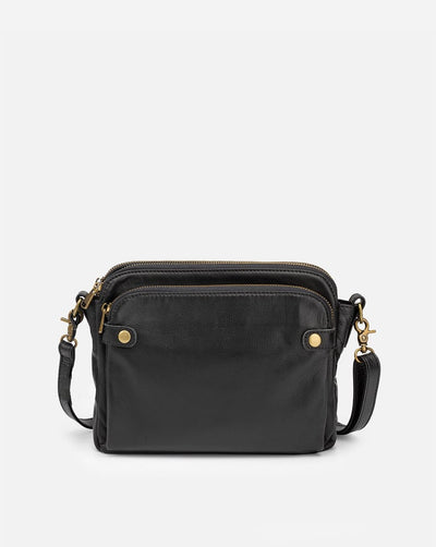 Clara | Vintage Brown Shoulder Bag