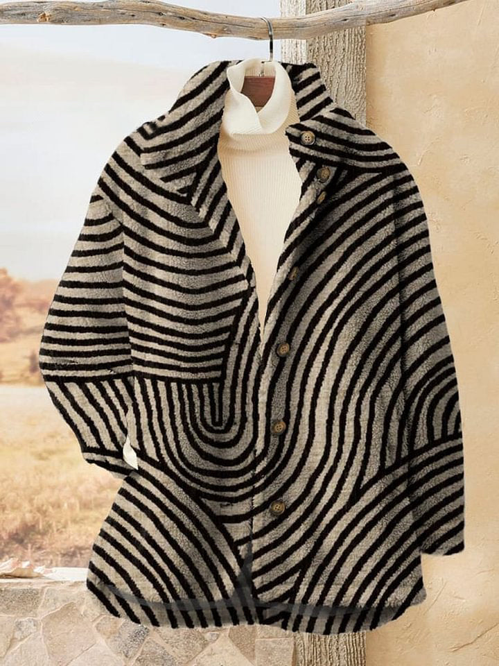 Mette | Artistic Pattern Coat