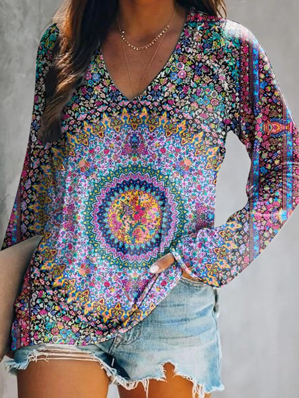 Fiorella | Mandala Garden Blouse