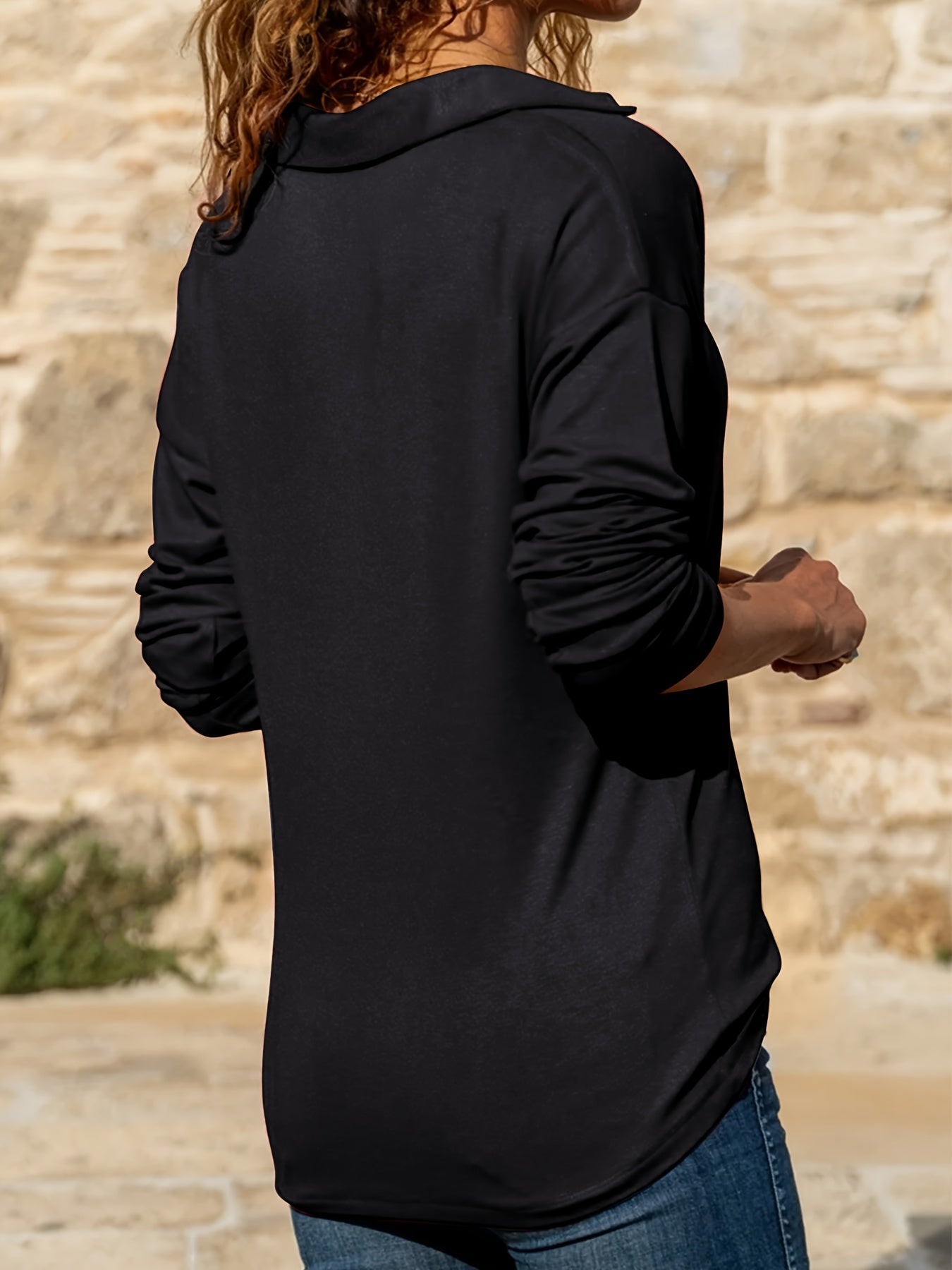 Fidelia | Zip Collar Sweater