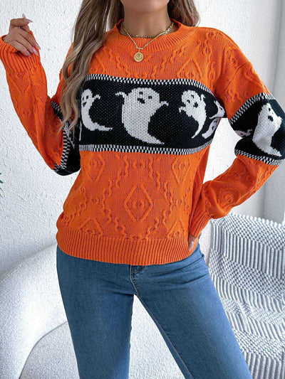 Avery | Ghost Charm Sweater