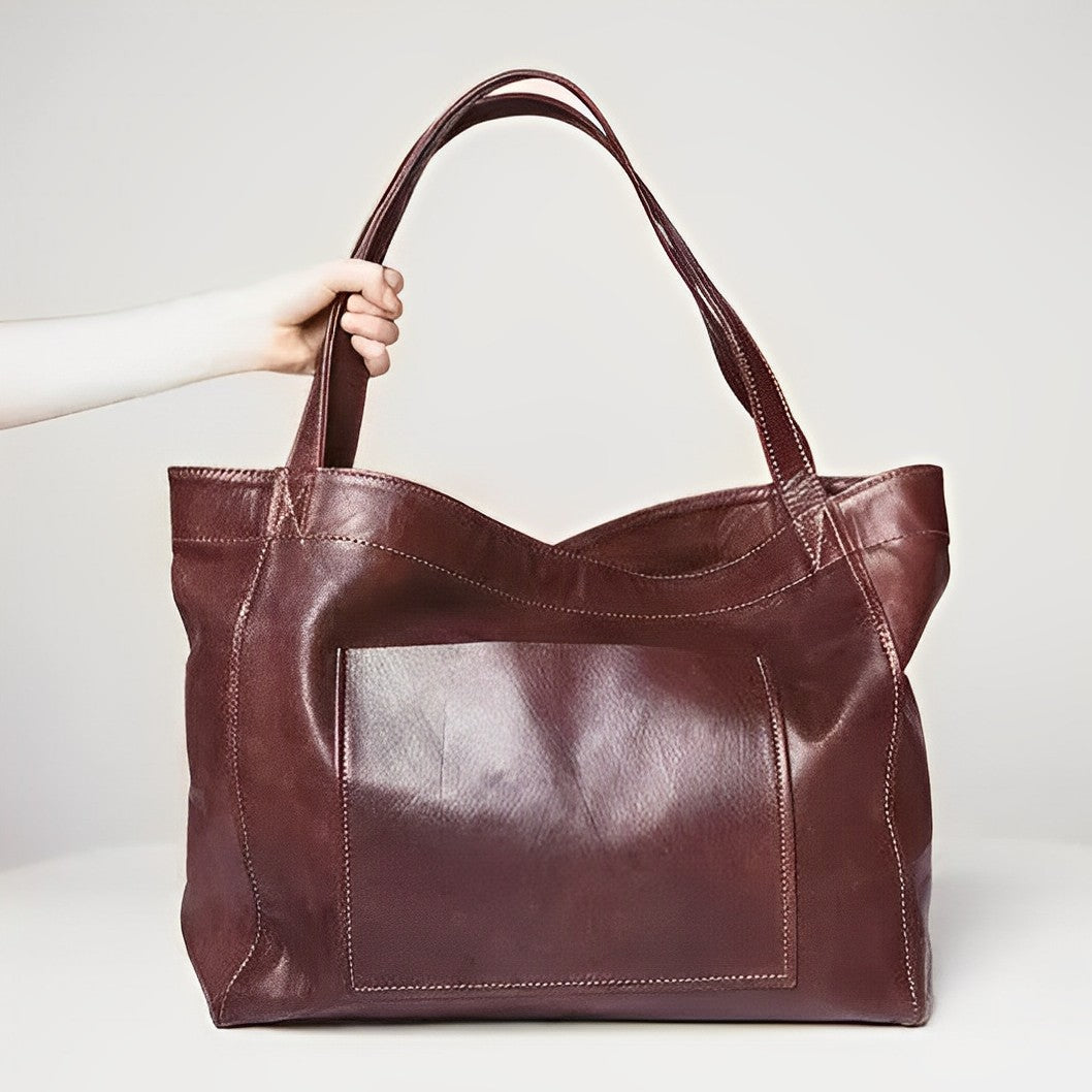 Henriette | Classic Oversized Leather Tote
