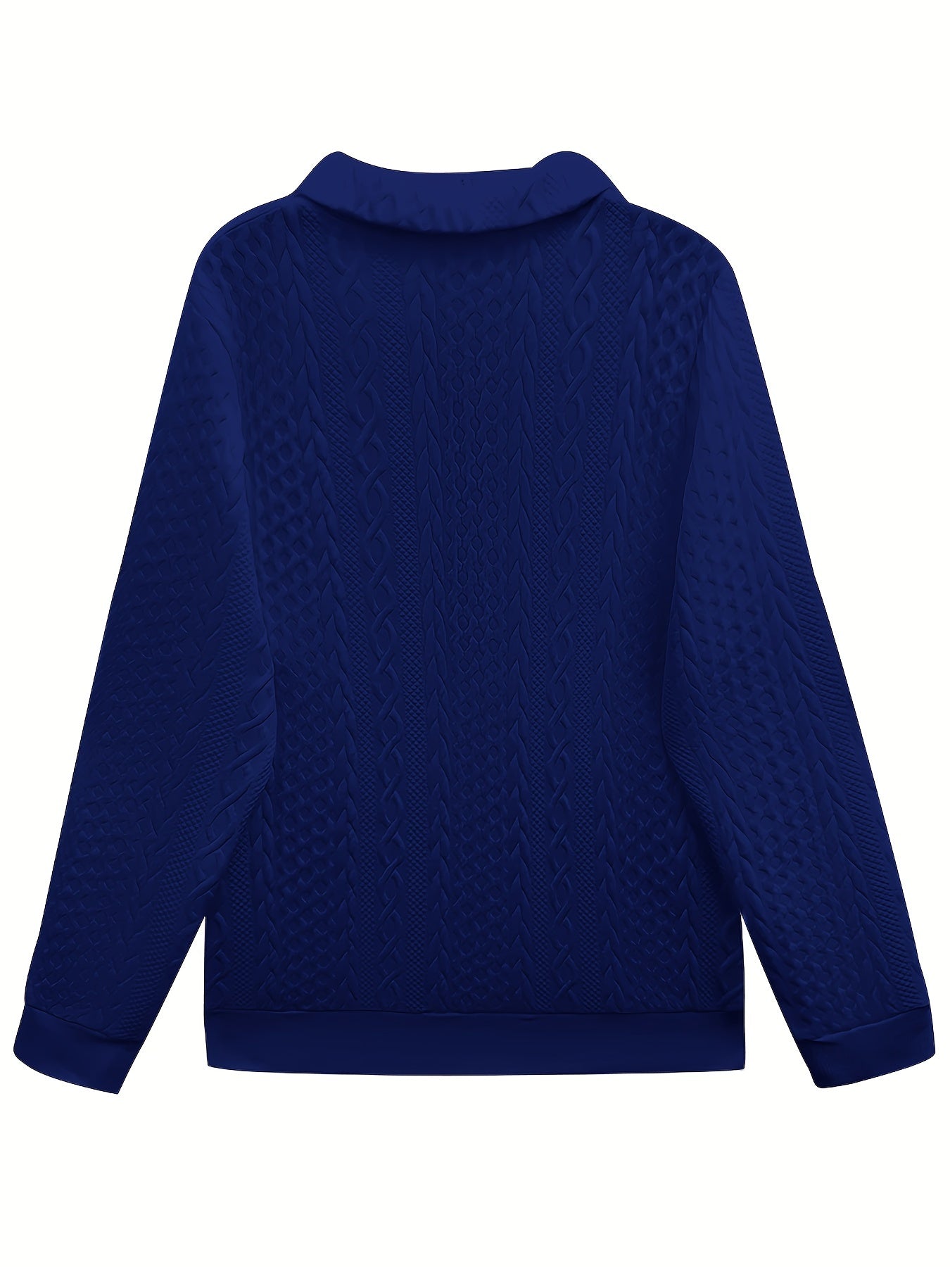 Fiona-Marie | Cable Knit Half-Zip Sweater