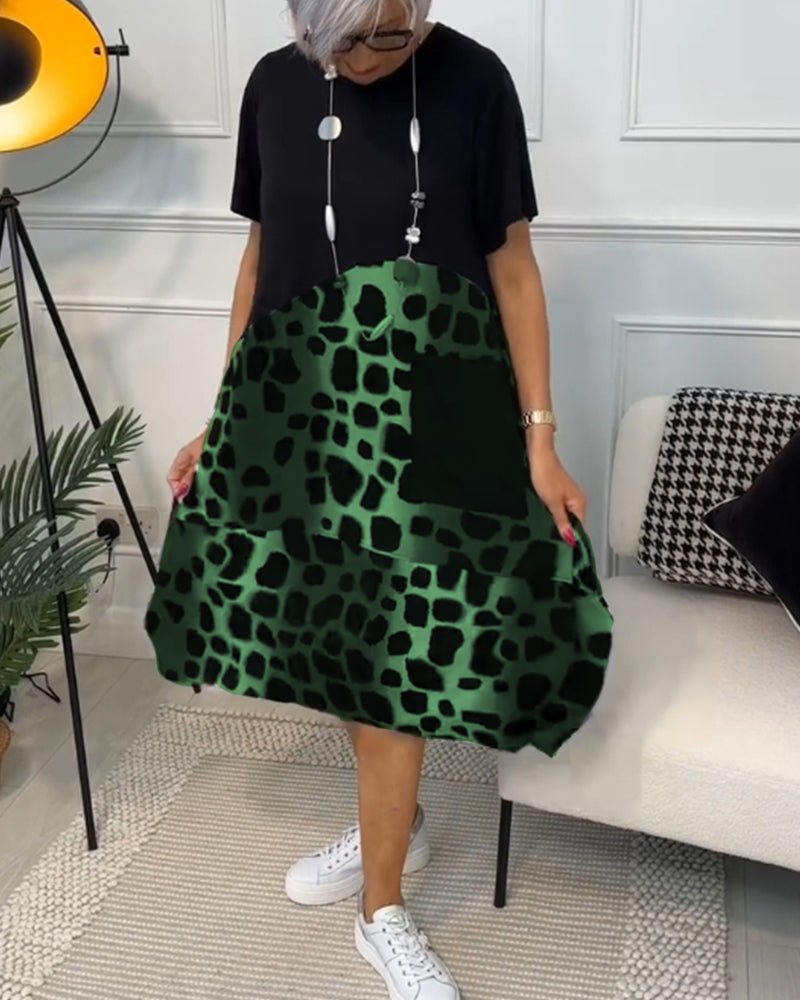 Charlotte | Monochrome Chic Dress