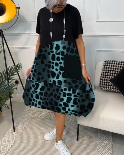 Charlotte | Monochrome Chic Dress