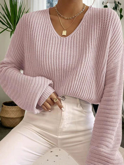 Cassandra | Soft Blush Sweater