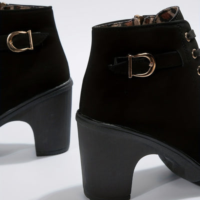 Eleanor | Block Heel Ankle Boots