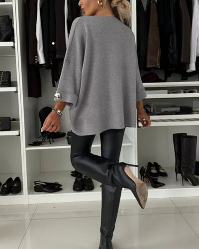 Frigg | Button Sleeve Sweater