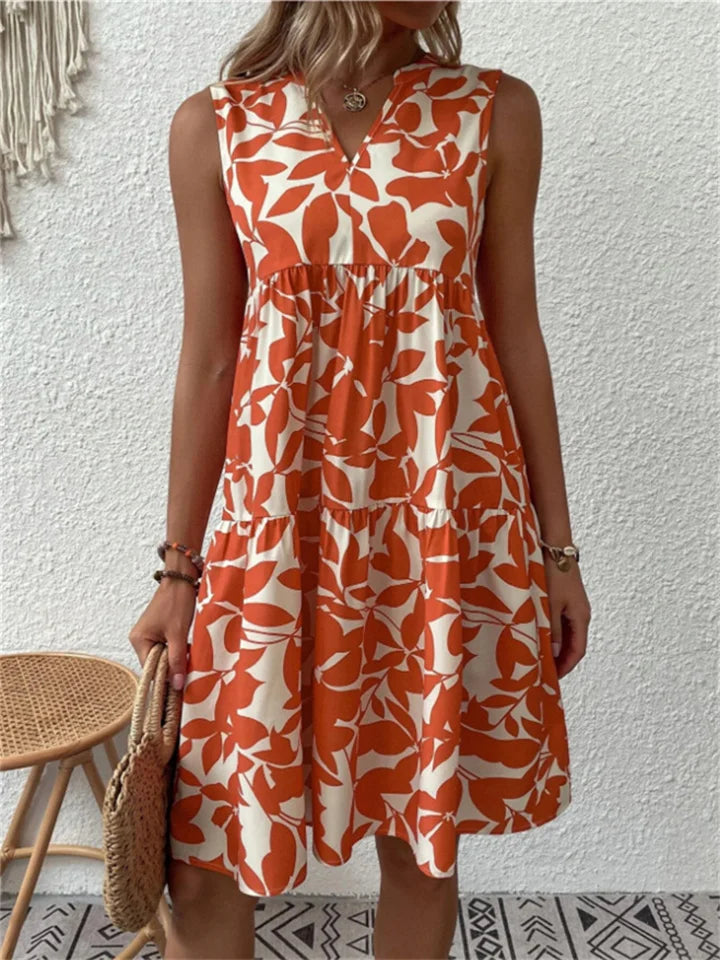 Maya | Leafy Vibes Dress