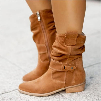 Victoria | Suede Knee-High Boots
