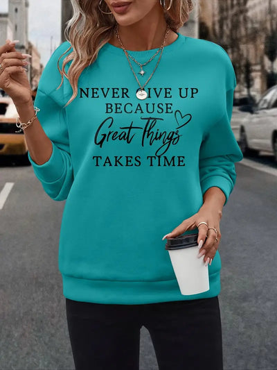 Feline | Motivational Print Sweater