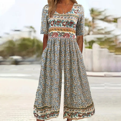 Brooke | Paisley Print Jumpsuit