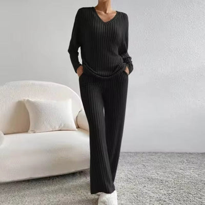 Heidi | Ribbed Knit Lounge Set