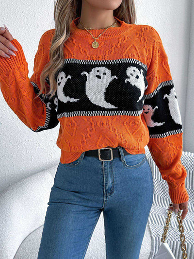 Avery | Ghost Charm Sweater