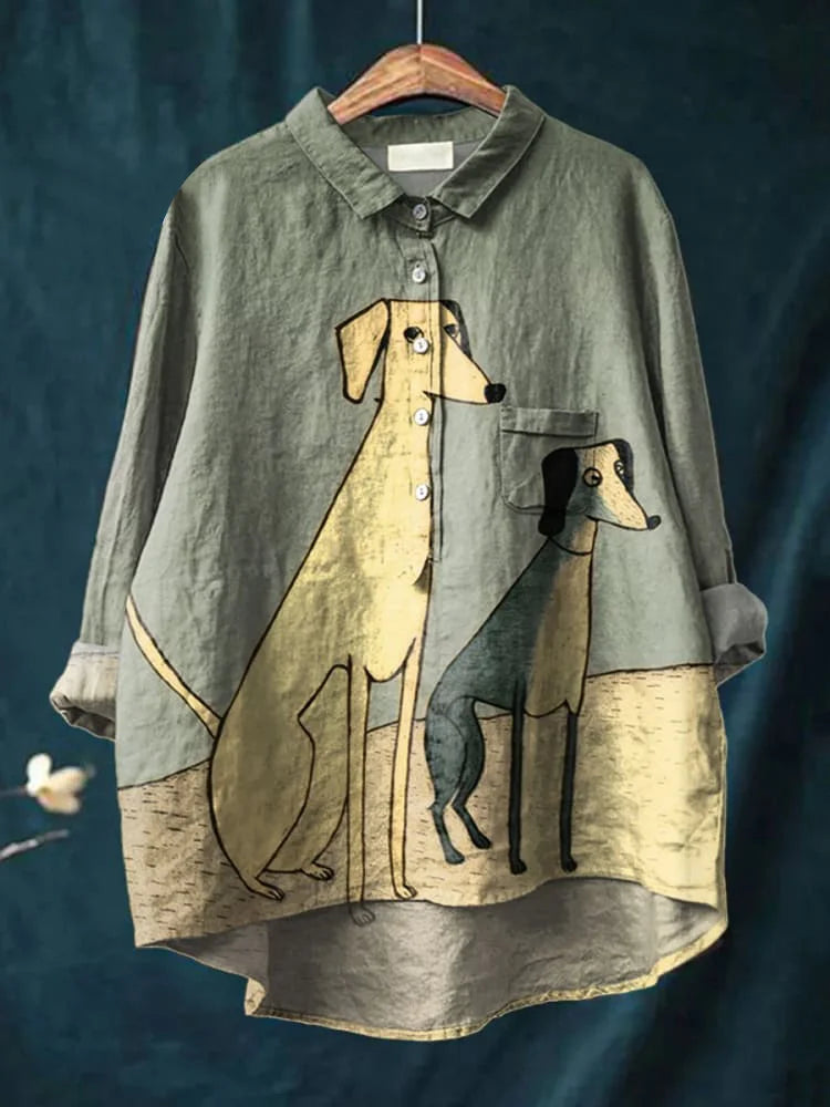 Ellette | Duo Pup Shirt