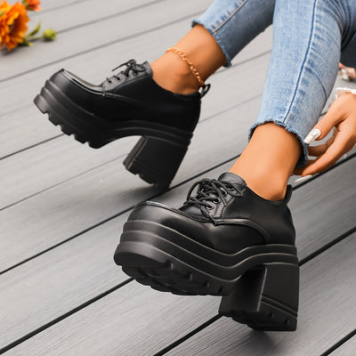 Abigail  | Retro Platform Heels