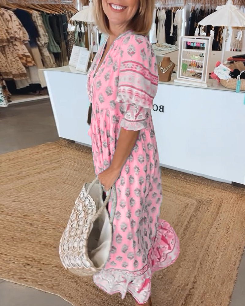 Emily | Boho Breeze Dress