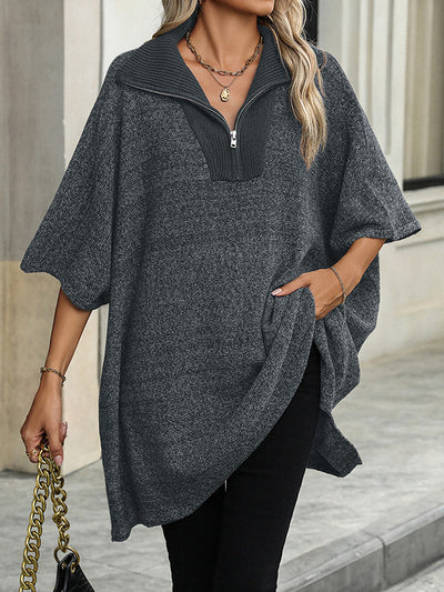 Cameron | Relaxed Zip Sweater