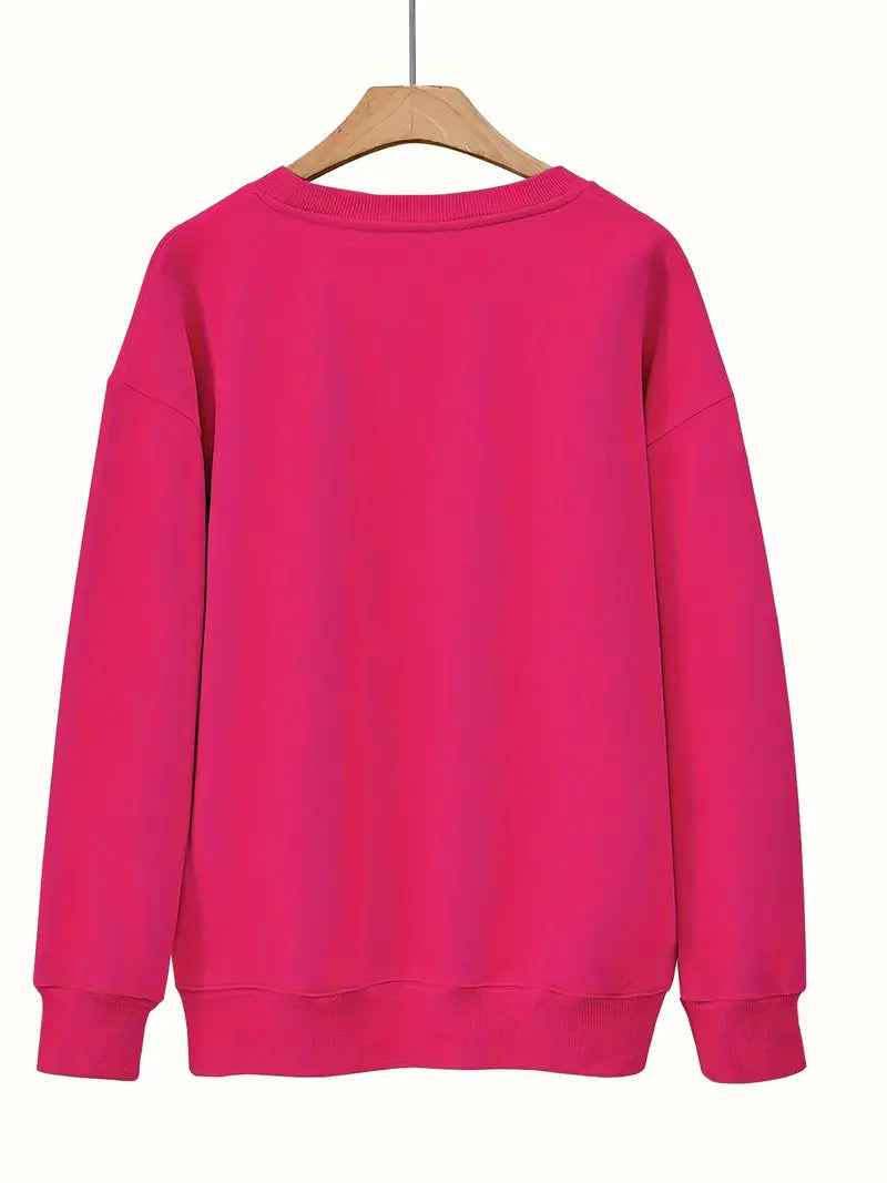 Fiona | Love Print Sweater