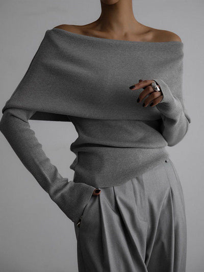 Meagan | Off-Shoulder Sweater