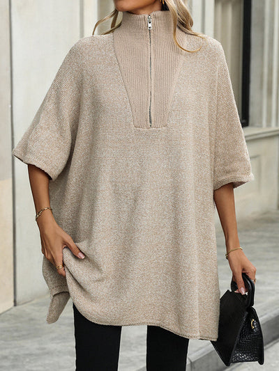 Cameron | Relaxed Zip Sweater