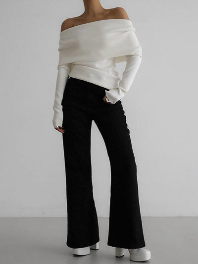 Meagan | Off-Shoulder Sweater