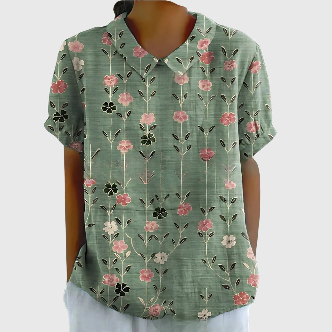 Fabiola | Floral Charm Blouse