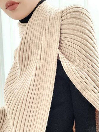 Oaklyn | Asymmetrical Drape Sweater