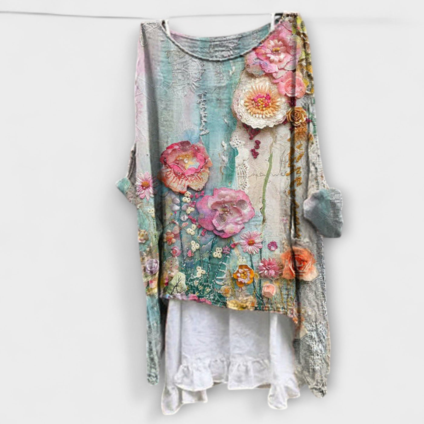 Sigrid | Floral Art Blouse