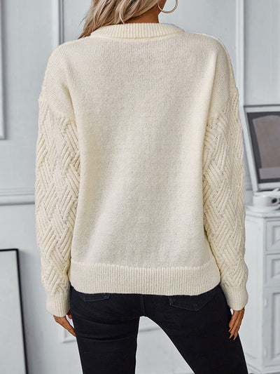 Becky | Textured Knit Sweater