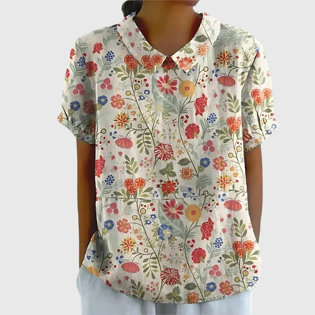 Fabiola | Floral Charm Blouse