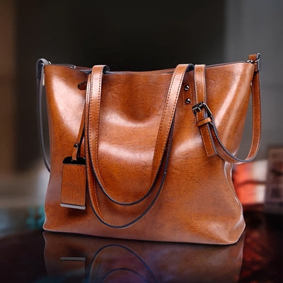 Florence | Classic Leather Tote