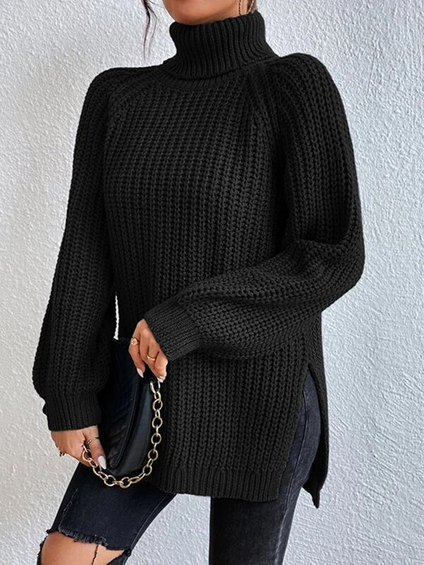 Liberty | Cozy Sage Turtleneck