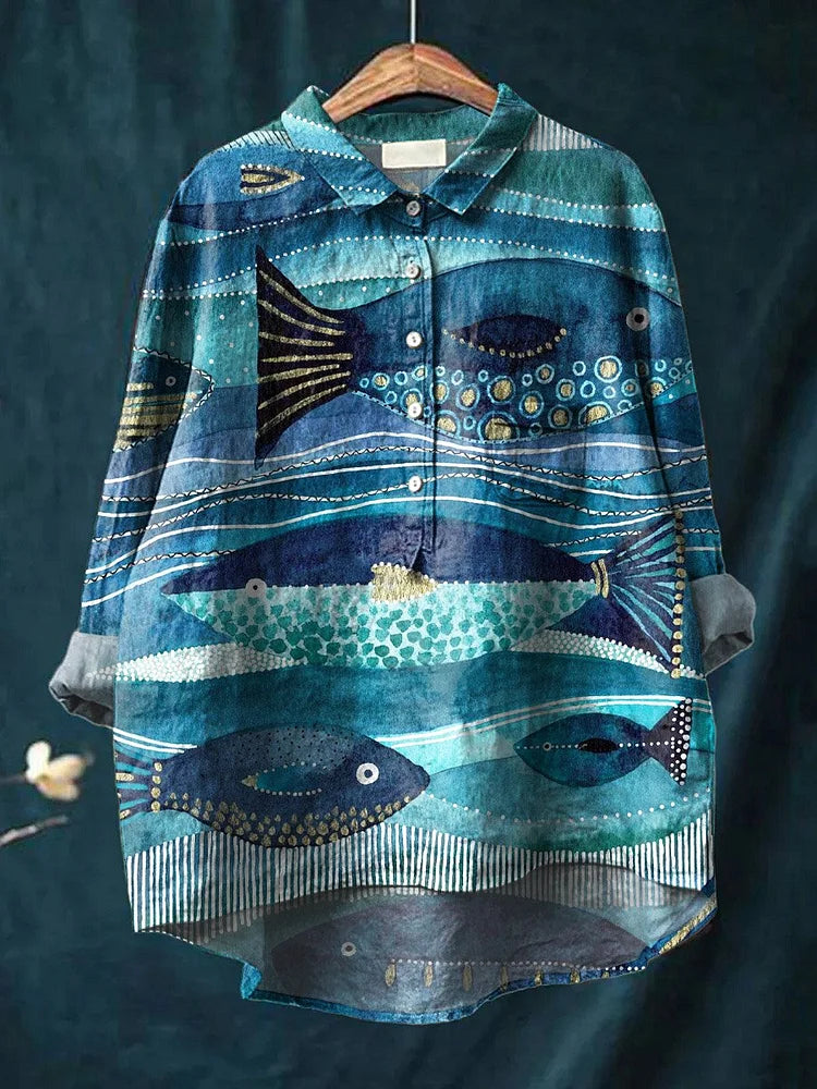 Ellen | Colorful Paws Shirt