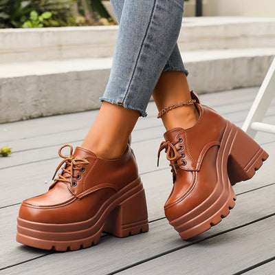 Abigail  | Retro Platform Heels