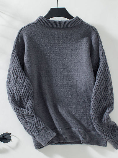 Becky | Textured Knit Sweater