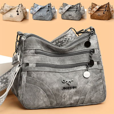 Selma | Pattern Strap Crossbody Bag