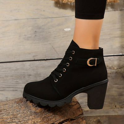 Eleanor | Block Heel Ankle Boots