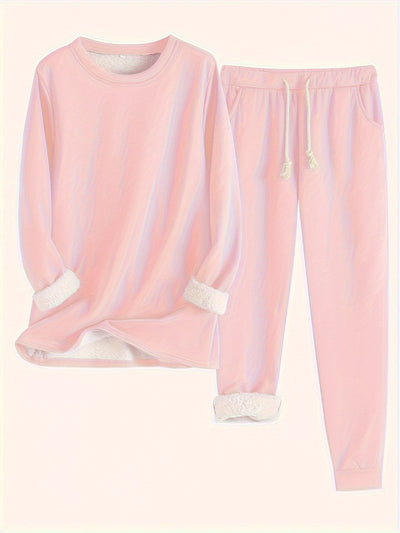 Cassandra | Cozy Fleece Lounge Set