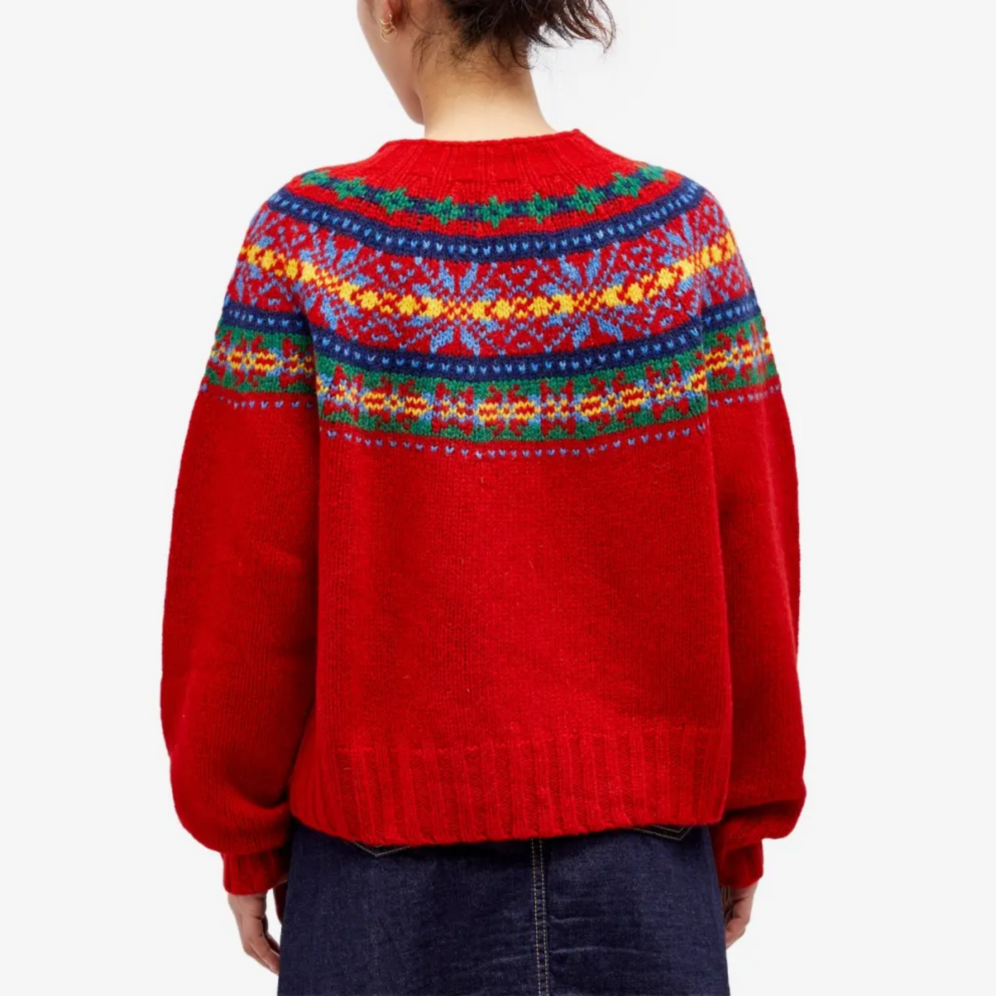 Samara | Colorful Fair Isle Knit Sweater