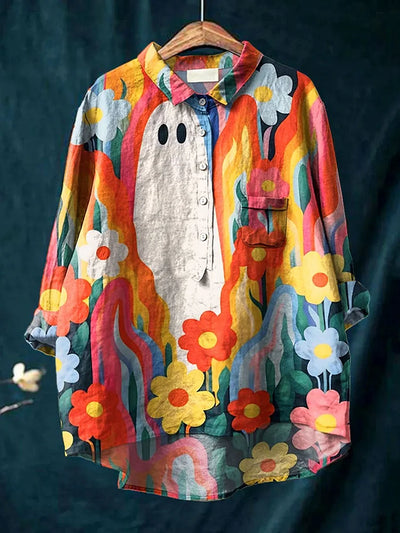 Evangeline | Groovy Ghost Shirt