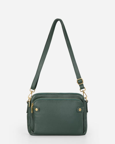 Clara | Vintage Brown Shoulder Bag