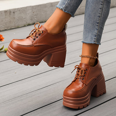 Abigail  | Retro Platform Heels