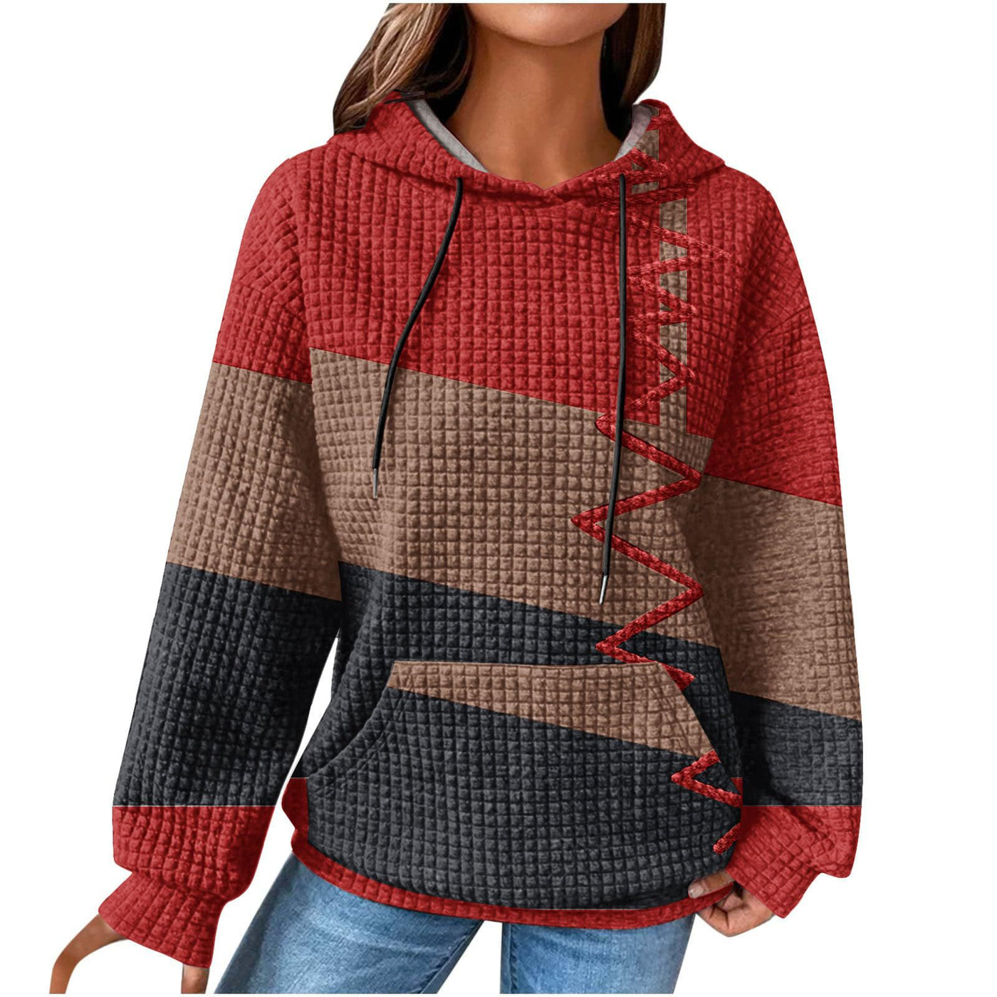 Felina | Rustic Stripes Hoodie