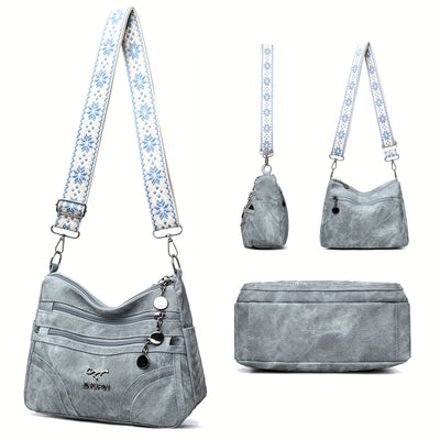 Selma | Pattern Strap Crossbody Bag