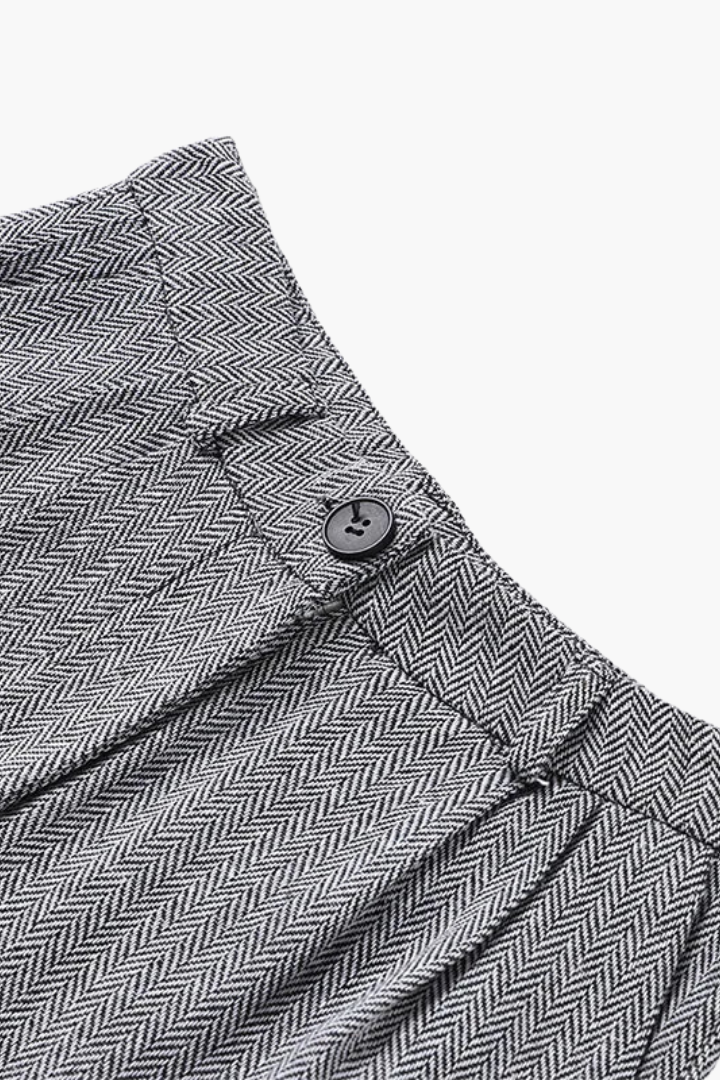 Olive | Houndstooth Blazer and Pants Set
