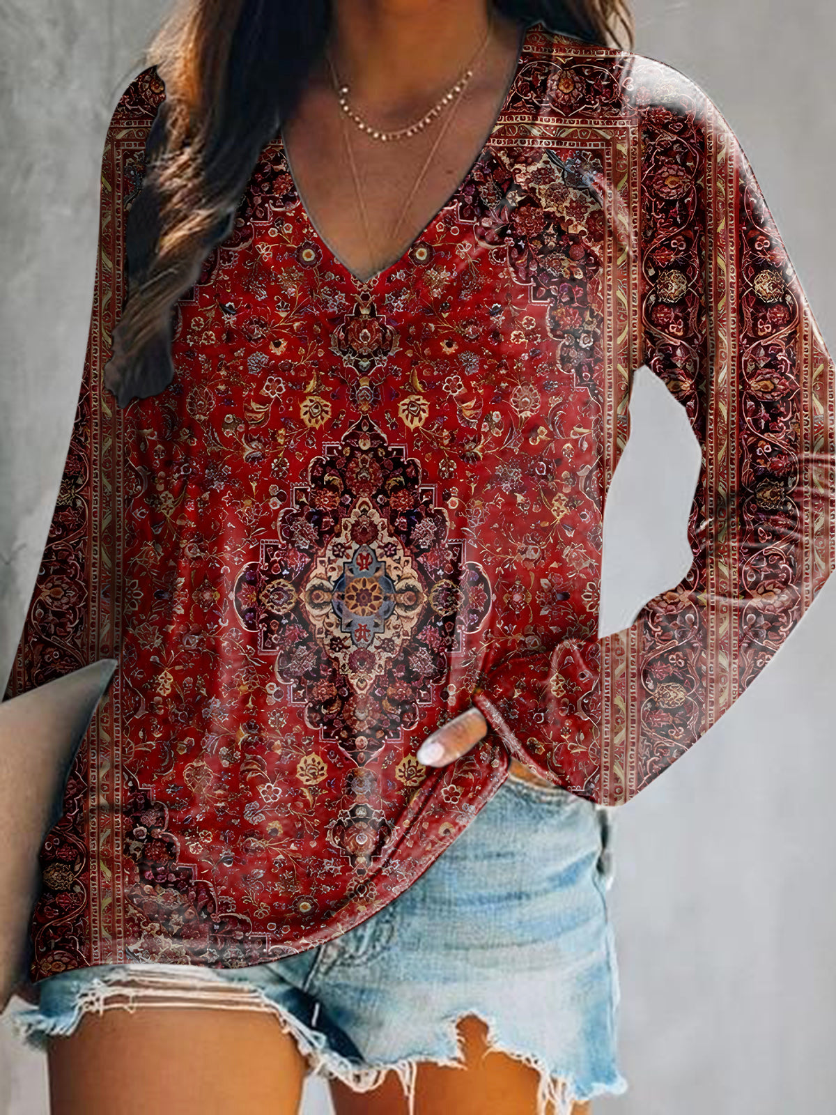 Fabienne | Oriental Elegance Blouse